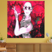 エイリアンとの接触 キャンバスプリント (インサイチュ (リビング))