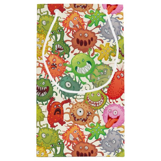 エイリアンとモンスターのギフトバッグ スモールペーパーバッグ (裏面)