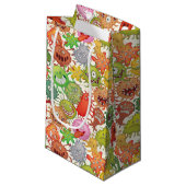 エイリアンとモンスターのギフトバッグ スモールペーパーバッグ (正面アングル)