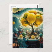 エイリアンとレモンツリー ポストカード (正面/裏面)