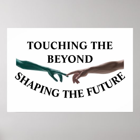 エイリアンと人間 ポスター (正面)