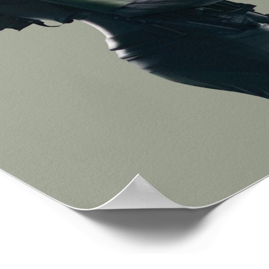 エイリアンと兵士 ポスター (角)