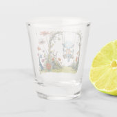 エイリアンと野花 ショットグラス (裏面)