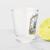 エイリアンと野花 ショットグラス (左)