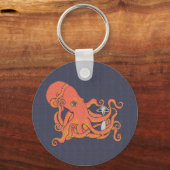 エイリアンとOctopus Friend Key Chain キーホルダー (正面)