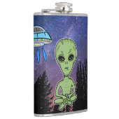 エイリアンとUfOオンスターリーナイト フラスク (右)