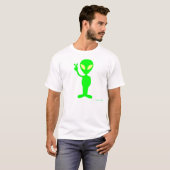 エイリアンとUFO 38 Tシャツ (正面フル)