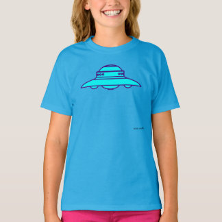 エイリアンとUFO 64 Tシャツ