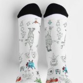 エイリアンどこでもII ソックス (上部)