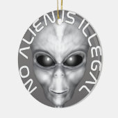 エイリアンなし セラミックオーナメント (左)