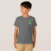 エイリアンに捕まっちゃった Tシャツ (正面フル)