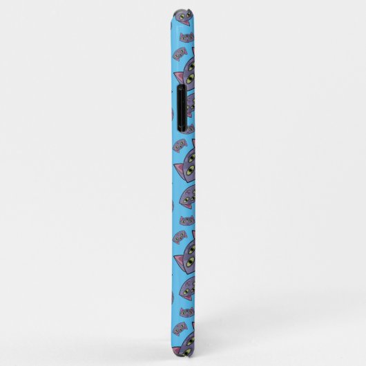 エイリアンねこ柄 Case-Mate iPhoneケース (裏面/右)