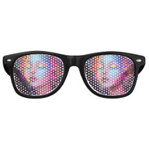 エイリアンのコスミックヘアの女性