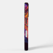 エイリアンのコスミックヘアの女性 Case-Mate iPhoneケース (裏面 / 右)