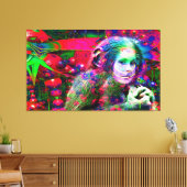 エイリアンのジャングル キャンバスプリント (インサイチュ (リビング))