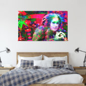 エイリアンのジャングル キャンバスプリント (インサイチュ (寝室))