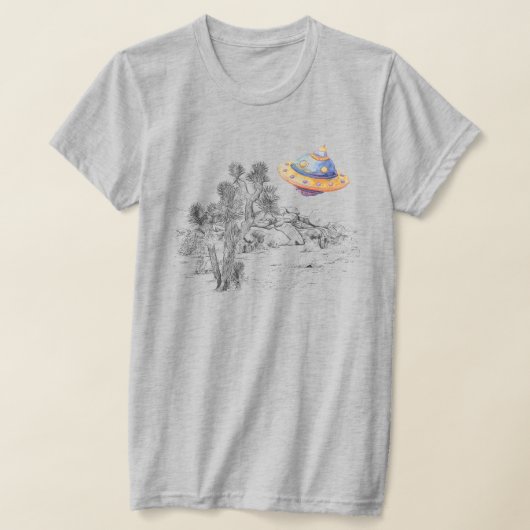 エイリアンのジョシュアの木の継承 Tシャツ (レイダウン)