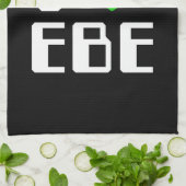エイリアンのハート EBE キッチンタオル (折り畳み)