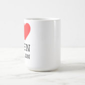 エイリアンの侵略が好き コーヒーマグカップ (中央)