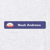 エイリアンの名前ラベルのアイアン学園 ラベル (デザイン1)