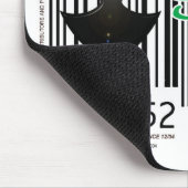 エイリアンの場所のバーコード マウスパッド (コーナー)