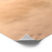 エイリアンの外空間の風景 |抽象芸術 ポスター (角)