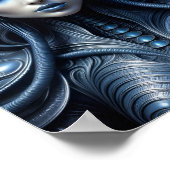 エイリアンの女性 – 016 – ナイトビジョン – ファンタジーアート ポスター (角)