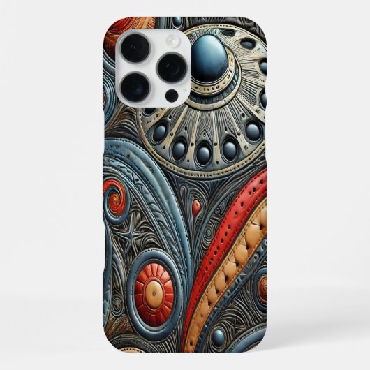 エイリアンの宇宙船デザイン探索 iPhoneケース (裏面)