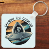 エイリアンの宇宙船 キーホルダー (裏面)