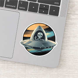 エイリアンの宇宙船 シール