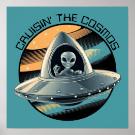 エイリアンの宇宙船 ポスター