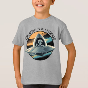 エイリアンの宇宙船 Tシャツ