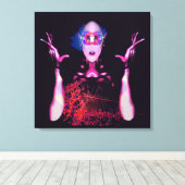 エイリアンの幽霊 キャンバスプリント (インサイチュ (ウッドフロア))