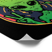 エイリアンの来ハロウィンの衣装 ポスター (角)