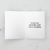 エイリアンの母の日カスタマイズカード カード (内部)