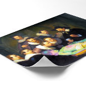 エイリアンの水平絵画解剖学の授業 ポスター (角)