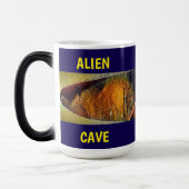 エイリアンの洞窟 モーフィングマグカップ (左)