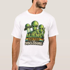 エイリアンの真相究明統一戦線 Tシャツ