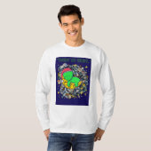 エイリアンの眠りを軌道に生まれつき Tシャツ (正面フル)