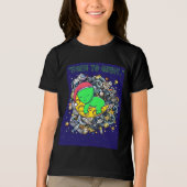エイリアンの眠る軌道に生まれ トライブレンドＴシャツ (正面)