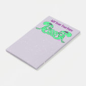 エイリアンの組み込み(エイリアンとケルト結び目模様) ポストイット (アングル)