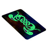 エイリアンの組み込み(エイリアンとケルト結び目模様) マグネット (右側)