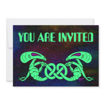 エイリアンの組み込み(エイリアンとケルト結び目模様)