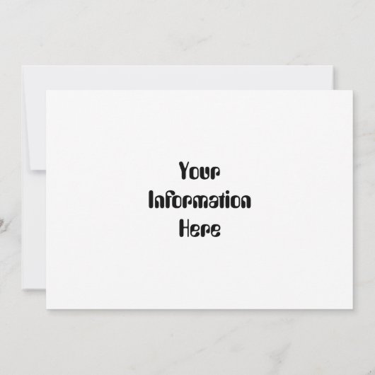 エイリアンの組み込み(エイリアンとケルト結び目模様) 招待状 (裏面)