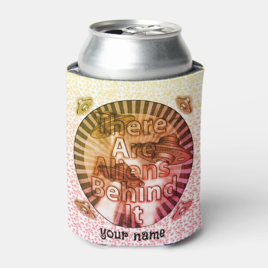 エイリアンの背後にあるItクーラーボックス 缶クーラー (缶正面)