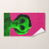 エイリアンの自画像 バスタオルセット (ハンドタオル)