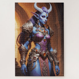 エイリアンの装甲女性 ジグソーパズル