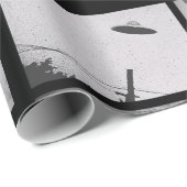 エイリアンの証明エイリアン&UFOsラッピング紙 ラッピングペーパー (ロールコーナー)