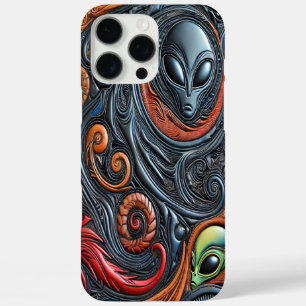 エイリアンの謎を探る iPhone 16 PRO MAXケース