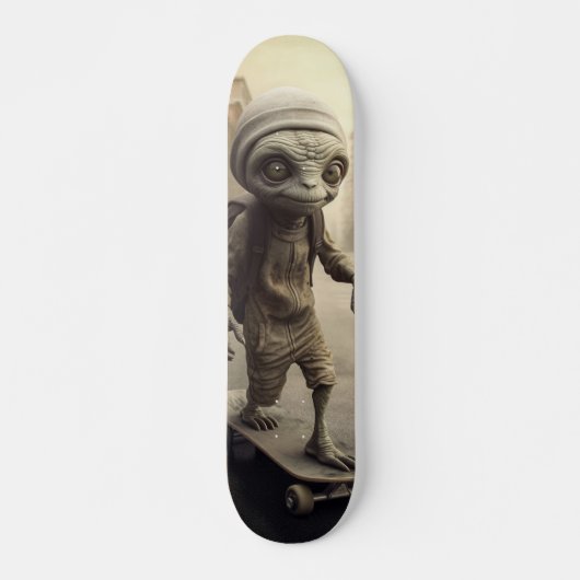 エイリアンの車輪への侵入 スケートボード (正面)
